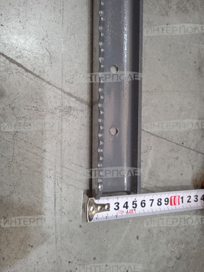 Гребенка транспортера наклонной камеры (разд, под болты М8) Есиль-760,КЗС-1218,Есиль-750,КЗС-10К Гомсельмаш