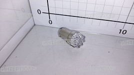 Автолампа 24В 1-контактная (поворот, стоп) светодиод белый