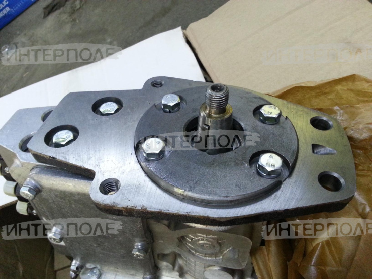 Насос ТНВД Д-243 МТЗ 2-рычажный, нов.обр. (под фланец) ЕВРО (Ногинск)