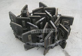 Транспортер зернового элеватора нижнего цепной L-3952мм 1-4-200х100-152-5600-26 АКРОС Нов-рск