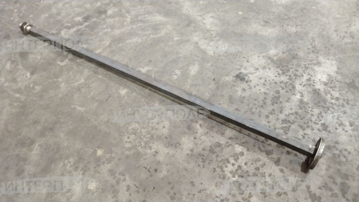 Вал (ось квадратная, L=1350х28 мм) БИГ/БМШ