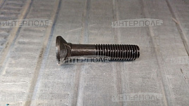 Болт М10х 50х1,5 потайная головка с квадратным подголовником, класс 8.8