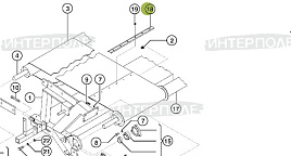 Защита Claas (RAKE UP P420,P516-514)