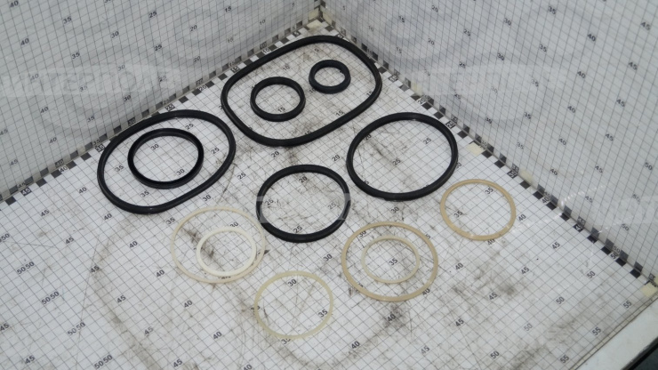 Ремкомплект гидроцилиндра подъема кузова (5-ти штоковый) КАМАЗ-55102 (колхозник) "Русь"