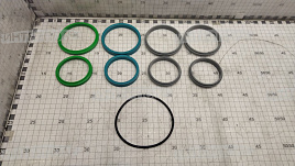 Ремкомплект гидроцилиндра 1ПТС-9, 1ПТС-12 2-х штоковый (премиум)