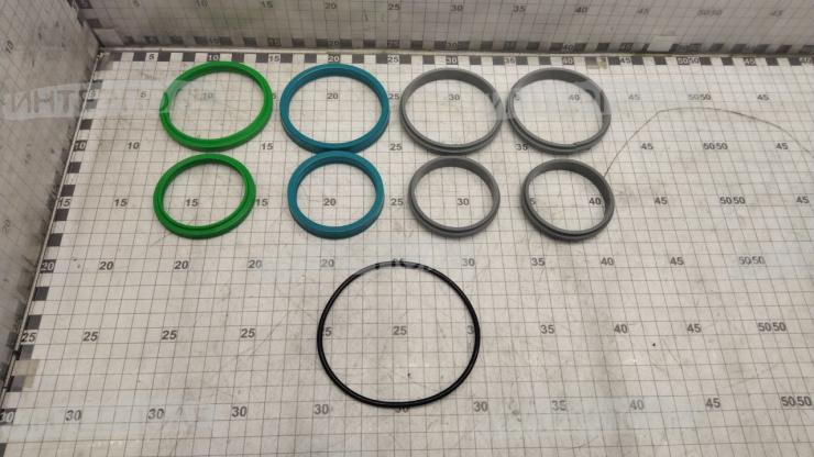 Ремкомплект гидроцилиндра 1ПТС-9, 1ПТС-12 2-х штоковый (премиум)