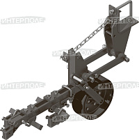 Секция рабочих органов в сборе с копирующим колесом КРН-5,6 КРН-8,4 (РЗЗ)