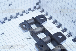 Цепь ТРД-38-5600-1-2-8-2 (10,032 м. -264зв)(d=7,92мм) (транспортер) проушины 2-х сторонние