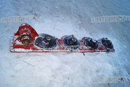 Аппарат режущий в сборе (с редуктором) без шкива КРН-2,1