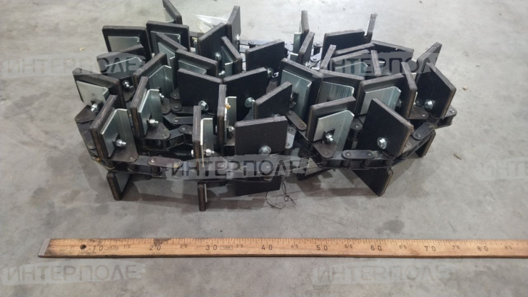 Транспортер зернового элеватора цепной New Holland ( CX 8070, CX8080, CX8090, CX8.80 ) Акмаш