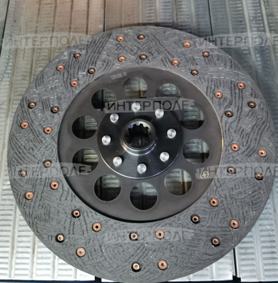 Диск сцепления ведомый ВОМ 12" TD-904 (Lovol)