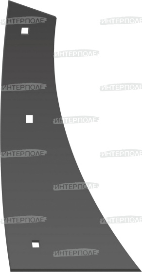 Грудь отвала 385х185х6 мм 3 отв. ПЛН 8-40 (РЗЗ)