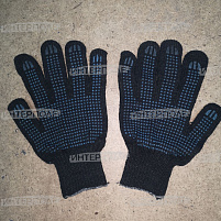 Перчатки П/Ш утепленные с ПВХ "ЗИМА"