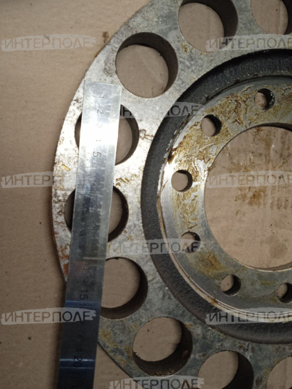 Диск ведомый (без ступицы) главного привода Есиль-760,КЗС-1218, Есиль-750,КЗС-10К Гомсельмаш