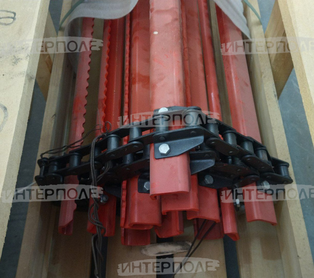 Транспортер наклонной камеры (2 цепи, 60"), Case (2166/2366) Акмаш