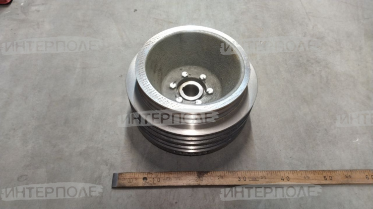 Шкив 6-руч. 2-го контрпривода измельчителя в сборе Акрос ==РФ==