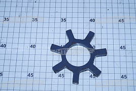 Звездочка (z= 7, d вн=40мм) очистки Есиль-760,КЗС-1218 Гомсельмаш