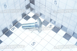 Болт М 8х 25х1,25 круглая головка с квадратным подголовником, класс 5.8