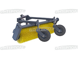 Щетка коммунальная усиленные колеса МК-4.1
