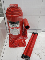 Домкрат .8 тонн. (200х385мм, одноплунжерный, с предохр. клапаном) MEXTEX PRO