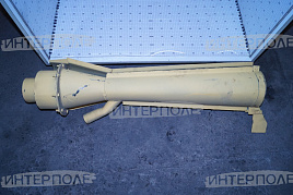 Эжектор (труба выхлопная, глушитель, усиленный металл, тяжелая) с искрогасителем К-700, К-701 