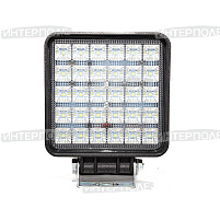 Фара светодиодная квадратная 90W 30х3W-110mm Epistar (Flood) Рассеянный свет универсальная 12-24В