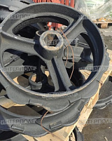 Диск катка (d=520х56 мм, шестигр.) кольчато-зубчатый