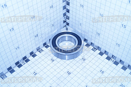 Подшипник 180208 (6208-2RSR) (40х80х18) ZVL