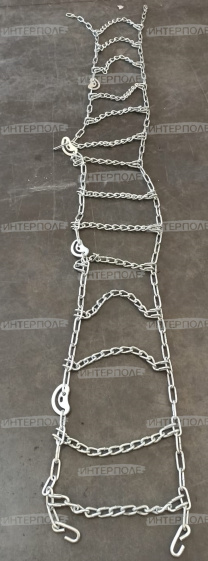 Цепь противоскольжения 9,00 R20 (Камаз, ЗИЛ) Лесенка (комплект 2шт.)