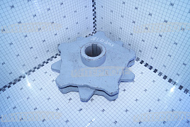 Звездочка (d=55 мм.) ведущая горизонтального транспортера, большого редуктора ТСН-160