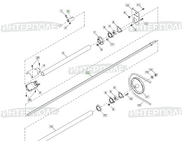Вал жатки 930D John Deere