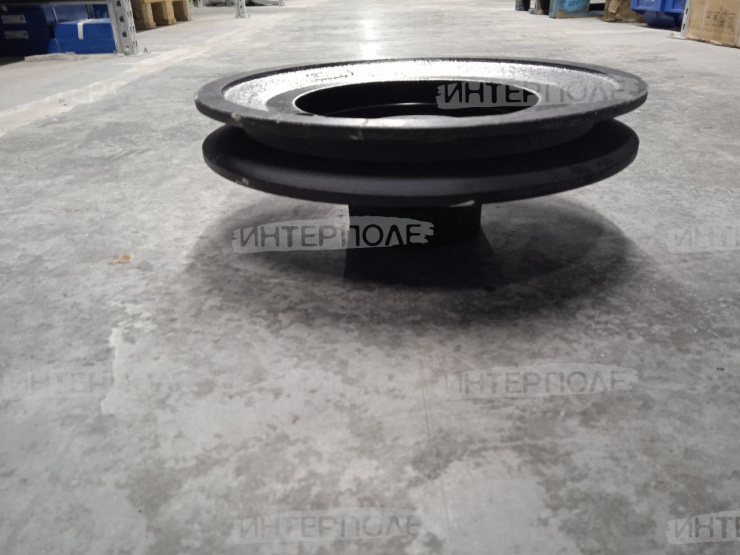 Шкив 1-руч. вала привода очистки (на соломотряс) Есиль-760,КЗС-1218, Есиль-750,КЗС-10К Гомсельмаш