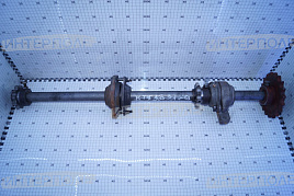 Вал привода битеров в сборе