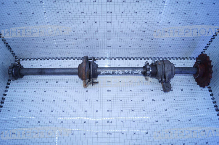 Вал привода битеров в сборе