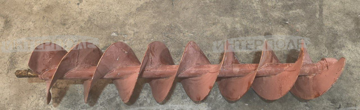 Шнек загрузной (нижняя часть,смотри фото фланца под редуктор) КЗС-3219,Есиль-760А,КЗС-1218А-1,Гомсельмаш