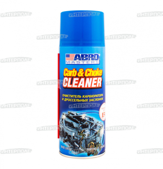 Очиститель карбюратора CARB CLEANER/ABRO Masters CC-100, 289 гр/450мл