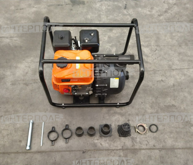 Мотопомпа бензиновая без быстросьемов