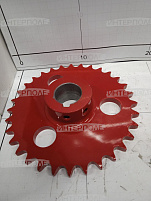 Звездочка (z=32, t=19,05) приводная зернового элеватора Case, New Holland (2366/2388/1680)