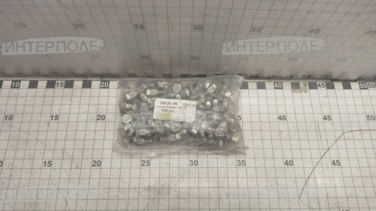 Болт М 6х 16 шестигранная головка зубчатый, класс 10.9, (100 шт. в упаковке) Шумахер в штуках