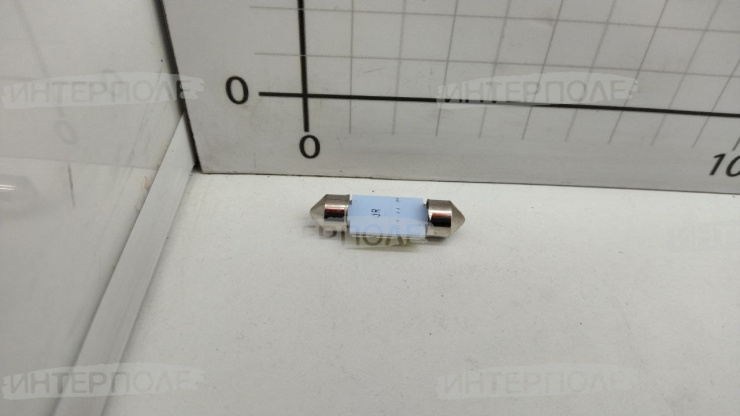 Автолампа 12В (освещ. номера, габарит) светодиод белый