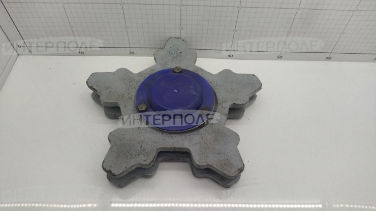Звездочка (d=90 мм.) поворотная наклонной части (сталь, блок) ТСН-160