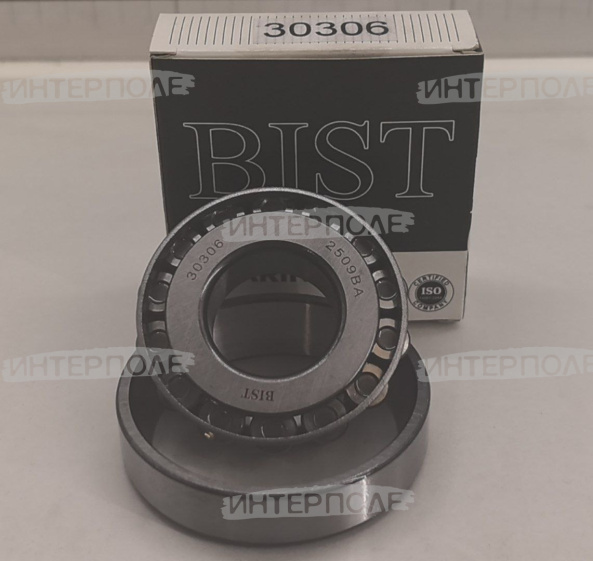 Подшипник 7306 (30306) (30х72х20,75) (BIST)