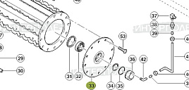 Фланец Claas (Jaguar)