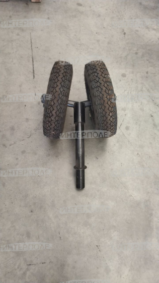 Колесо самоустанавливающееся в сборе со стойкой и ступицей БМШ-15