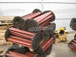 Транспортер продольный втулочно-роликовый L=8664 мм (планка L=840 мм) КТУ-10, ПРКТ-10