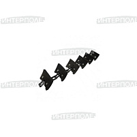 Транспортер зернового элеватора цепной (t=41,4, 144 звена, 35 скребков) John Deere (9CTS, CTS II, 9400, 9410, 9500, 9500SH, 9510, 9510SH)