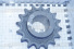 Звездочка (z=16, t=25,4) контрпривода вала МКШ до 2006 г. Вектор, Дон-1500А/Б