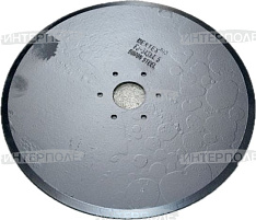 Диск 343х4,5 мм сошника без ступицы (Бор.сталь, 6 отверстий на диаметре 80 мм Томь, Кузбасс) MEXTEX