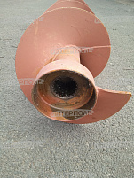 Шнек наклонный, вертикальный, выгрузной (шлиц.внутр, 10 витков,замена КЗР 0206010Б) Есиль-760,КЗС-1218,Есиль-750,КЗС-10К Гомсельмаш