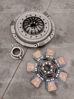 Комплект сцепления в сборе (корзина лепестковая) (в сб к/т диск+корзина) МТЗ-80/82 с выжимным подшипником, отводкой MEXTEXpro